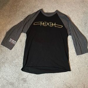 TOOL concert 3/4 t-shirt!